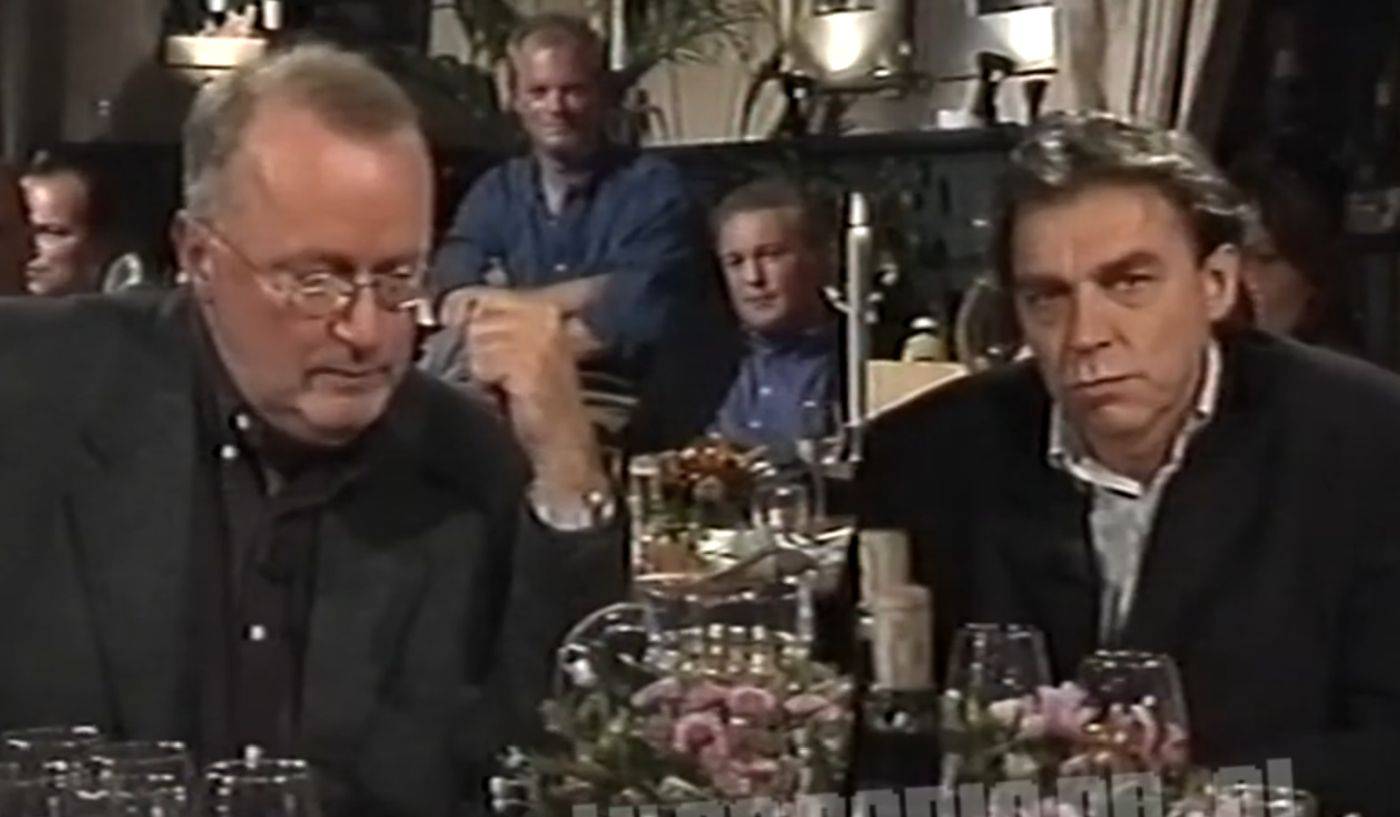 Johan Derksen nu de nar, Jan Mulder toen
